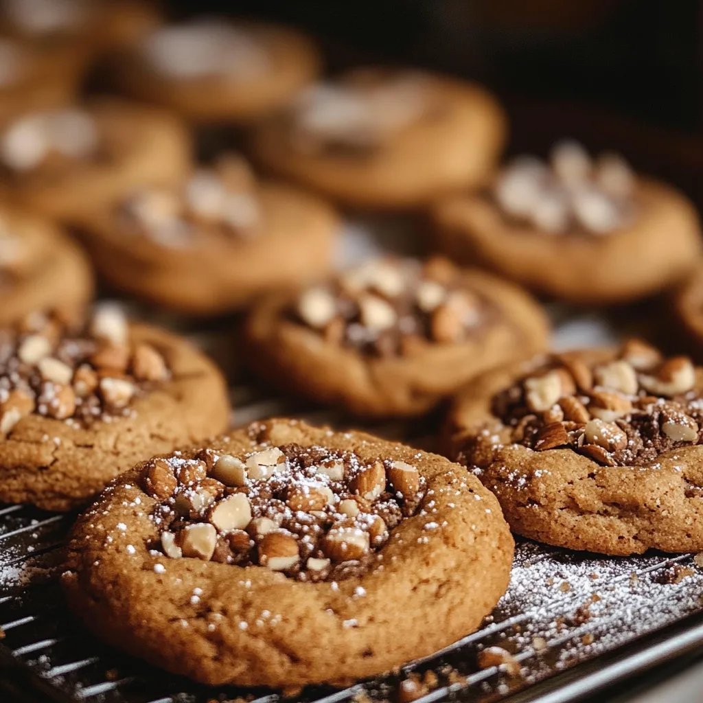 Schokoladenkekse mit Walnüssen