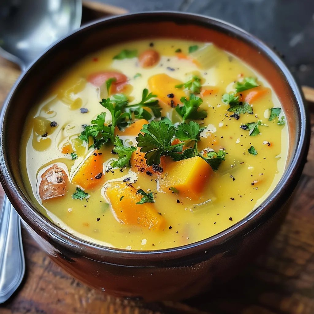 Kartoffelsuppe - wie bei Oma