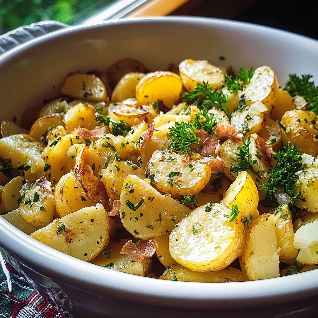 Kartoffelsalat mit Brühe – Omas unglaublicher Klassiker