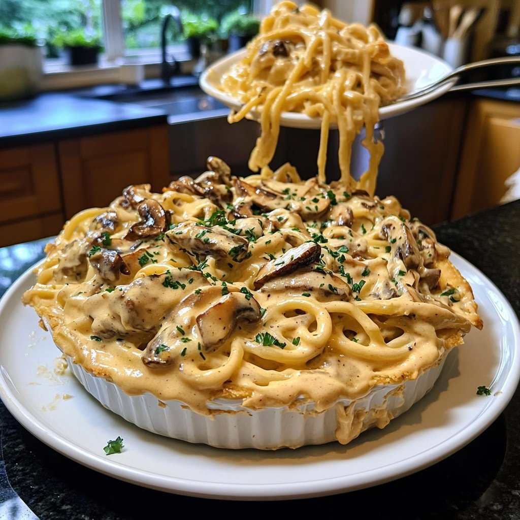 Veganer Schupfnudel Auflauf