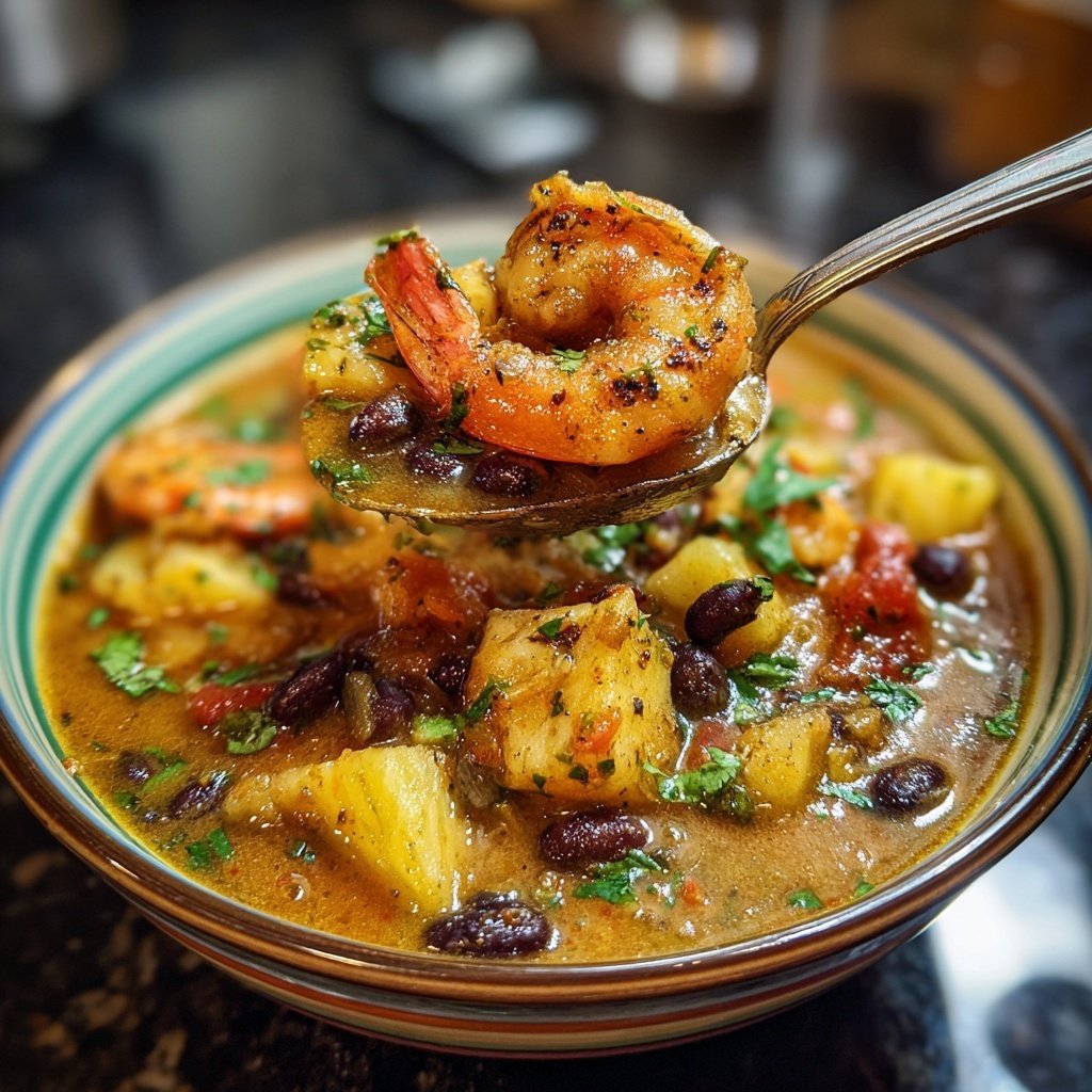 Authentischer Jamaika Bahama Mama Eintopf