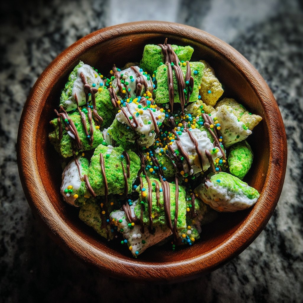 Saint Patrick’s Day Puppy Chow