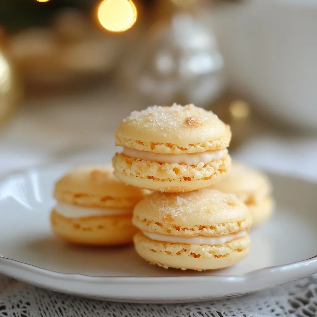 Saftige Milchmädchen-Makronen