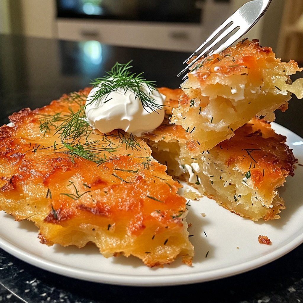 Kartoffelpuffer mit Lachs