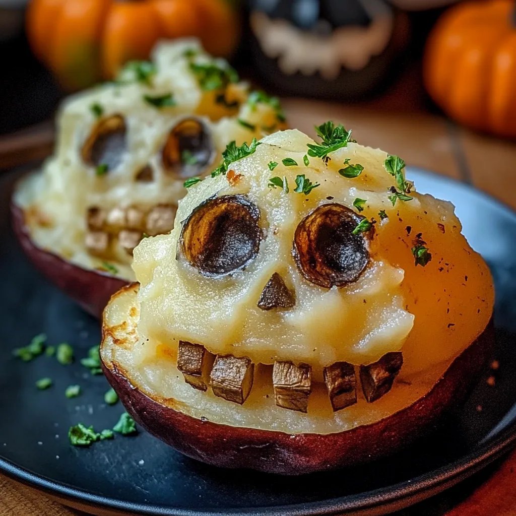 Spooky Skull Kartoffeln: Ein Unglaubliches Ultimatives Rezept für 5 Personen