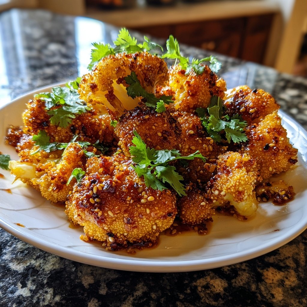 Sesam-Ingwer-Ofenbrokkoli