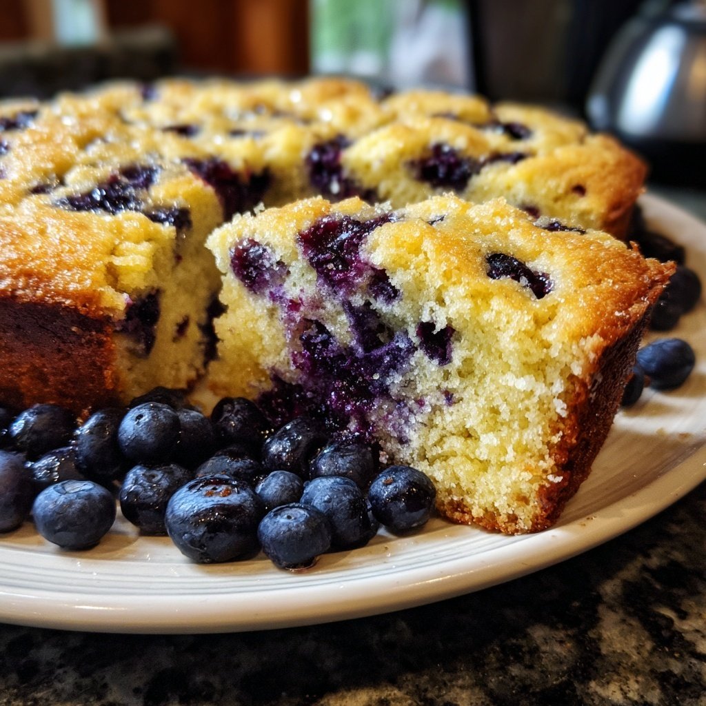 Blaubeeren Zitrone Sauerteig mit Kardamom Gewürz