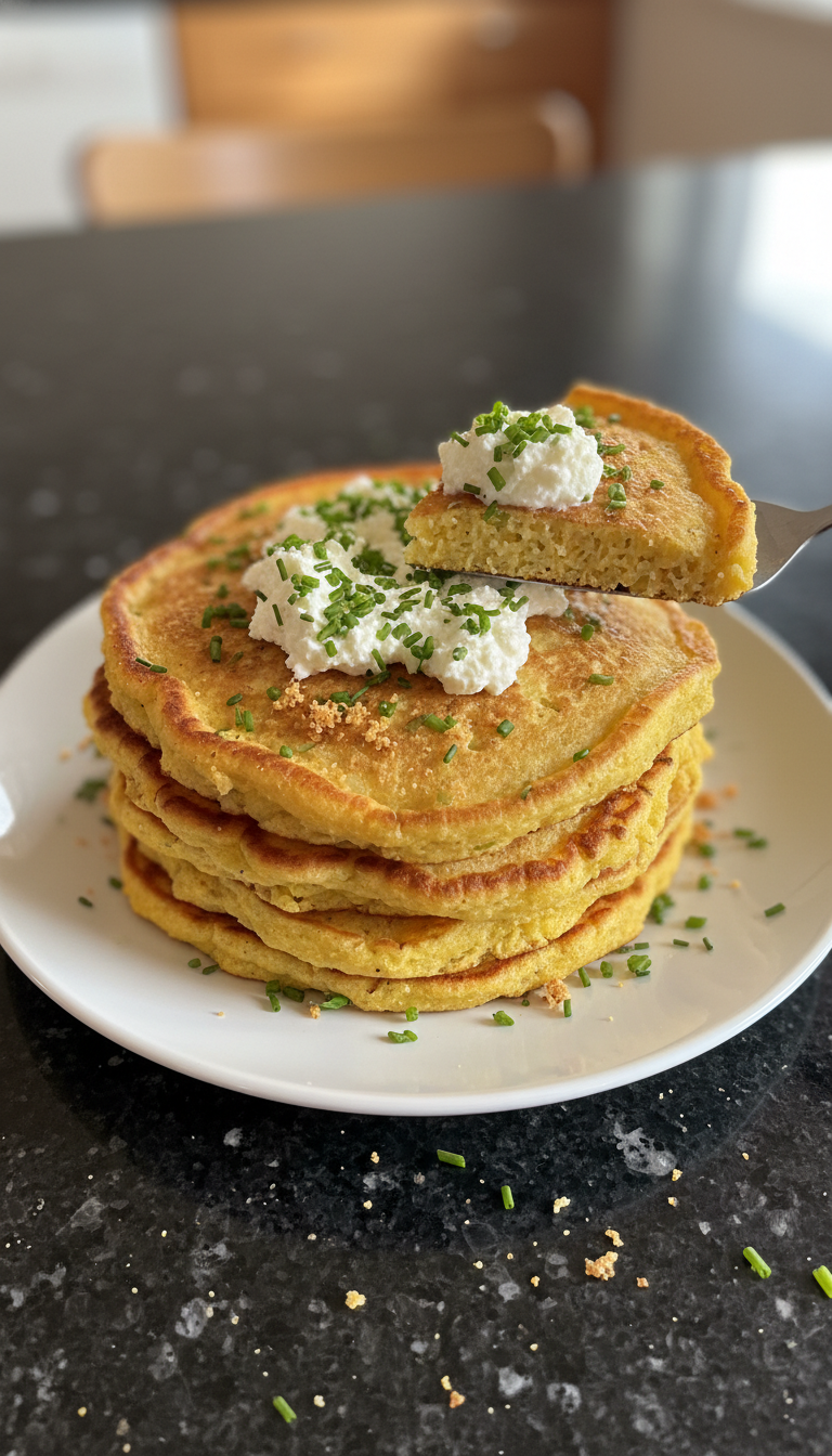 Keto Mais Pfannkuchen