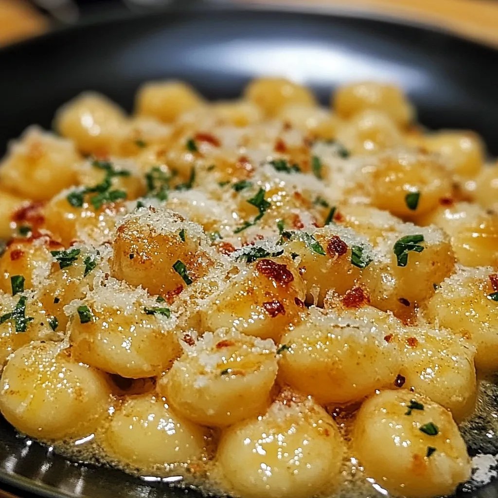 Gnocchi mit Knoblauchbutter und Parmesan: Ein Unglaublich Ultimatives Rezept für 4 Personen