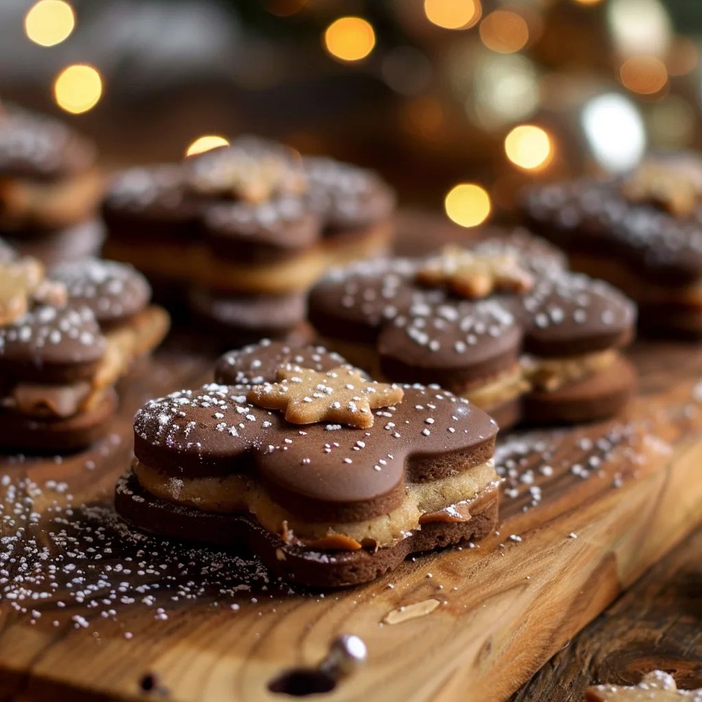 Nutella Plätzchen für Weihnachten