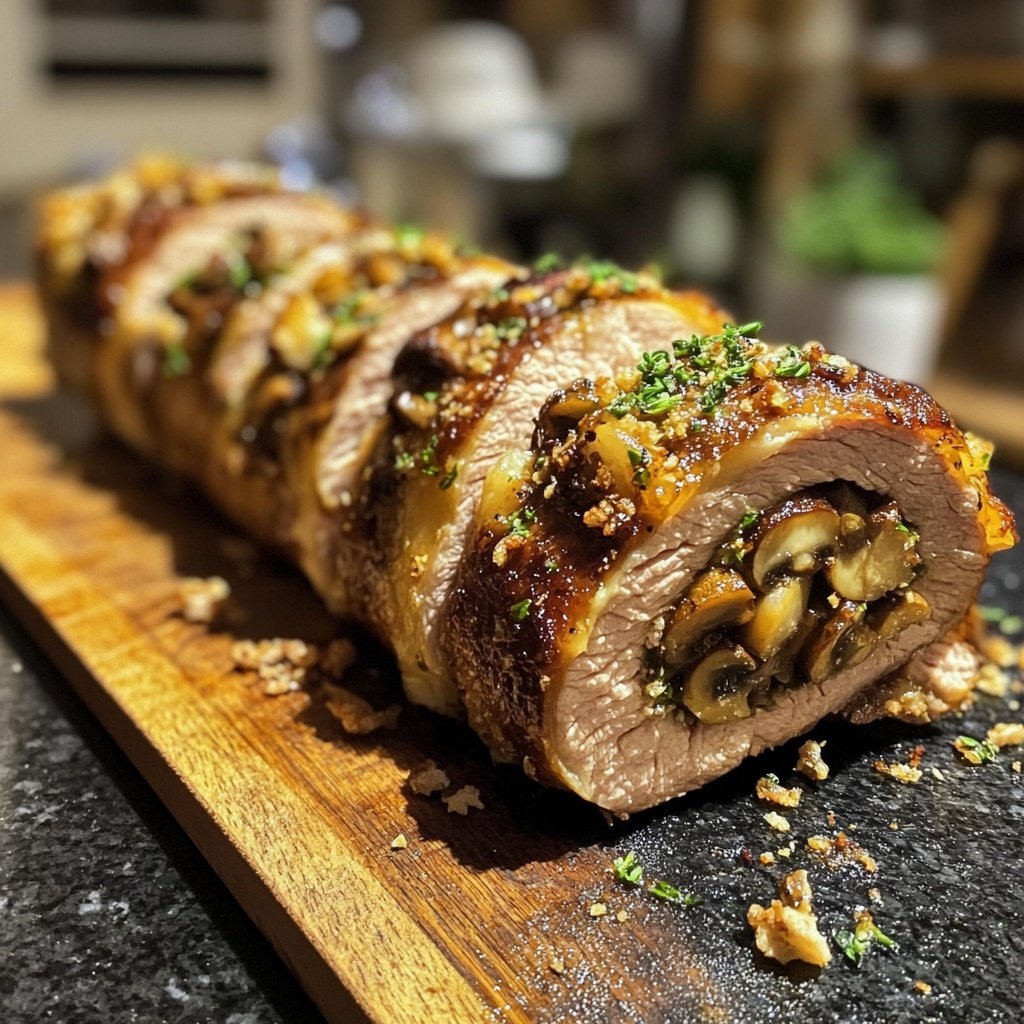 Das beste gefüllte Rinderfilet zu Weihnachten