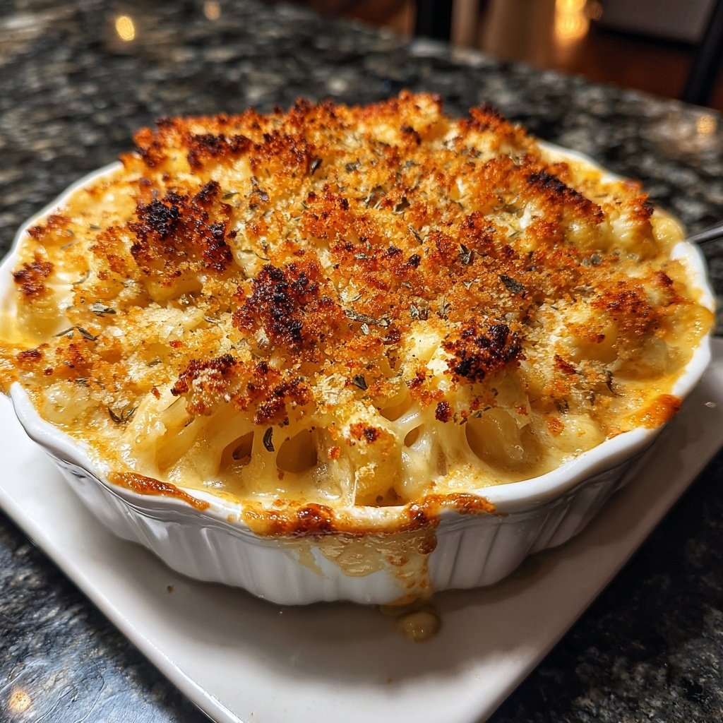 Parmesan Blumenkohl Auflauf