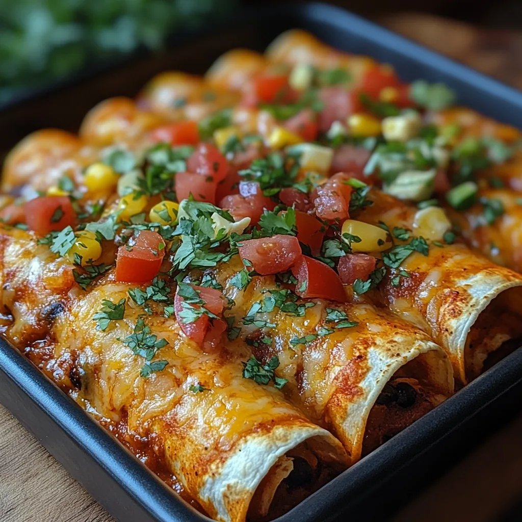Hackfleisch-Truthahn Schwarze-Bohnen-Enchiladas: Ein Unglaubliches Ultimatives Rezept
