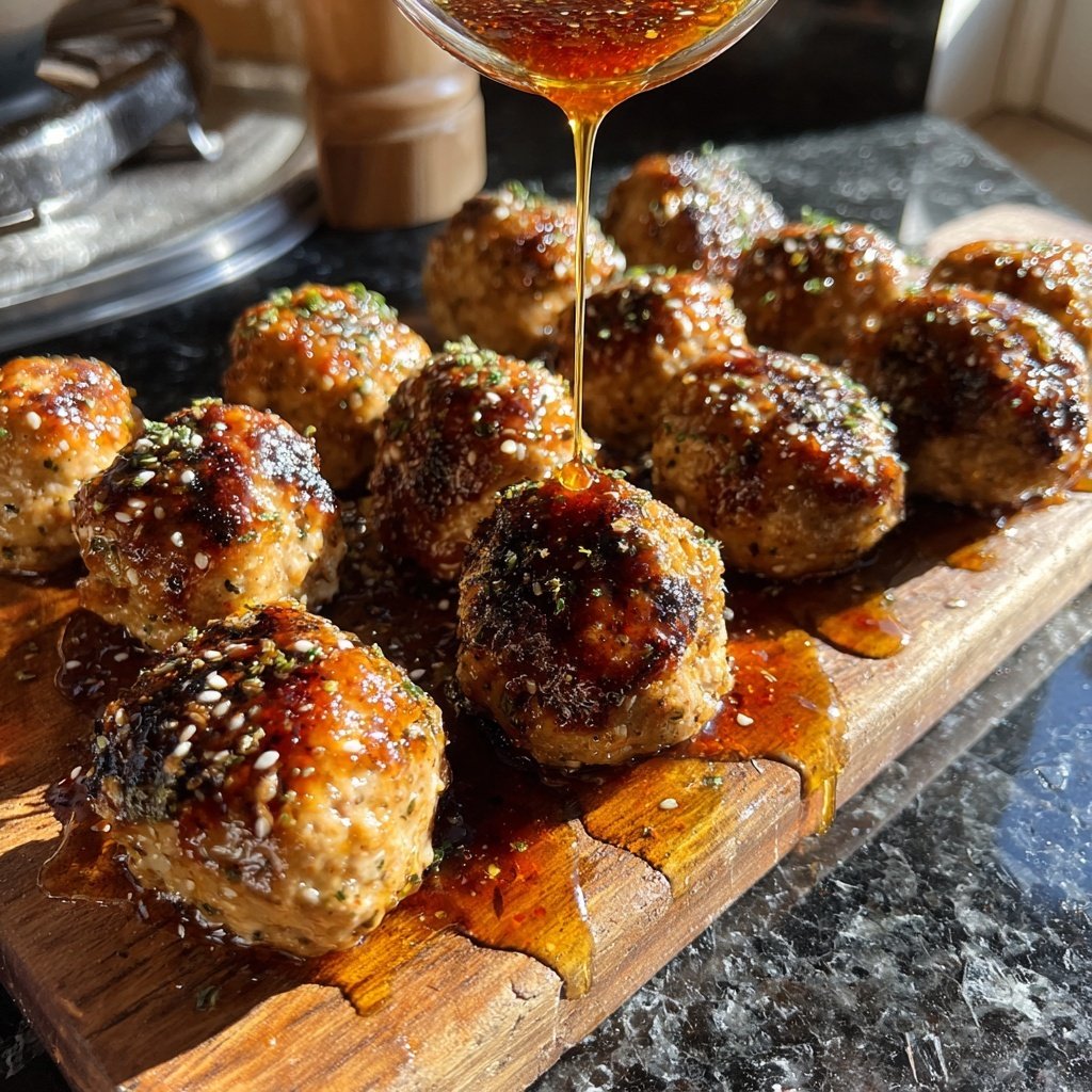 Honig-Knoblauch-Türkische Fleischbällchen