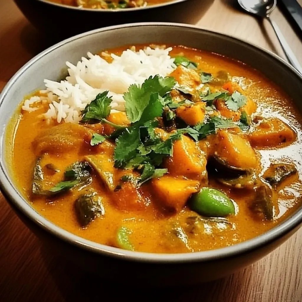 Indisches Kürbis-Curry