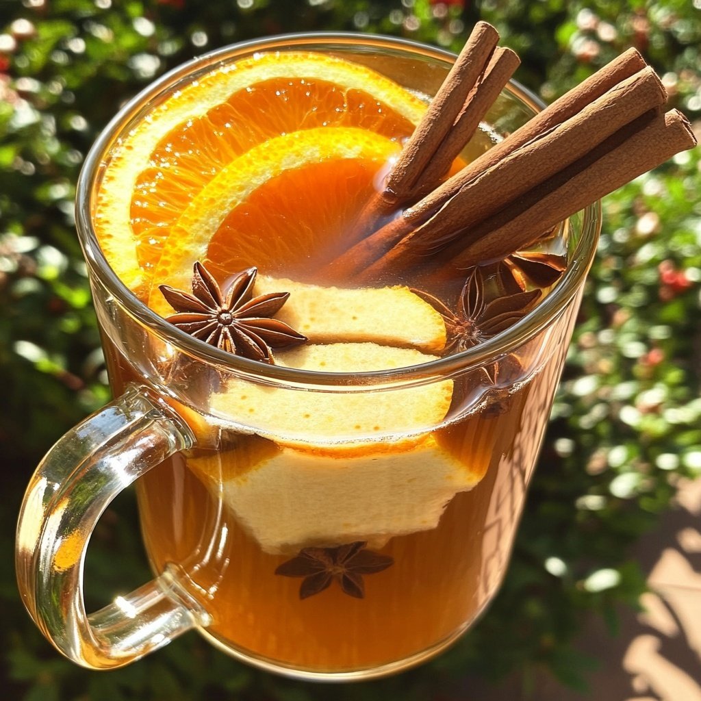 Kinderfreundlicher alkoholfreier Weihnachts-Punsch