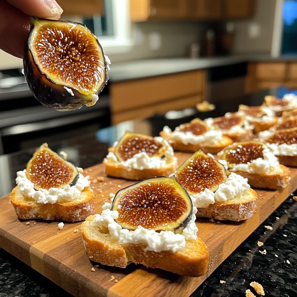 Balsamico-Ofenfeigen-Crostinis