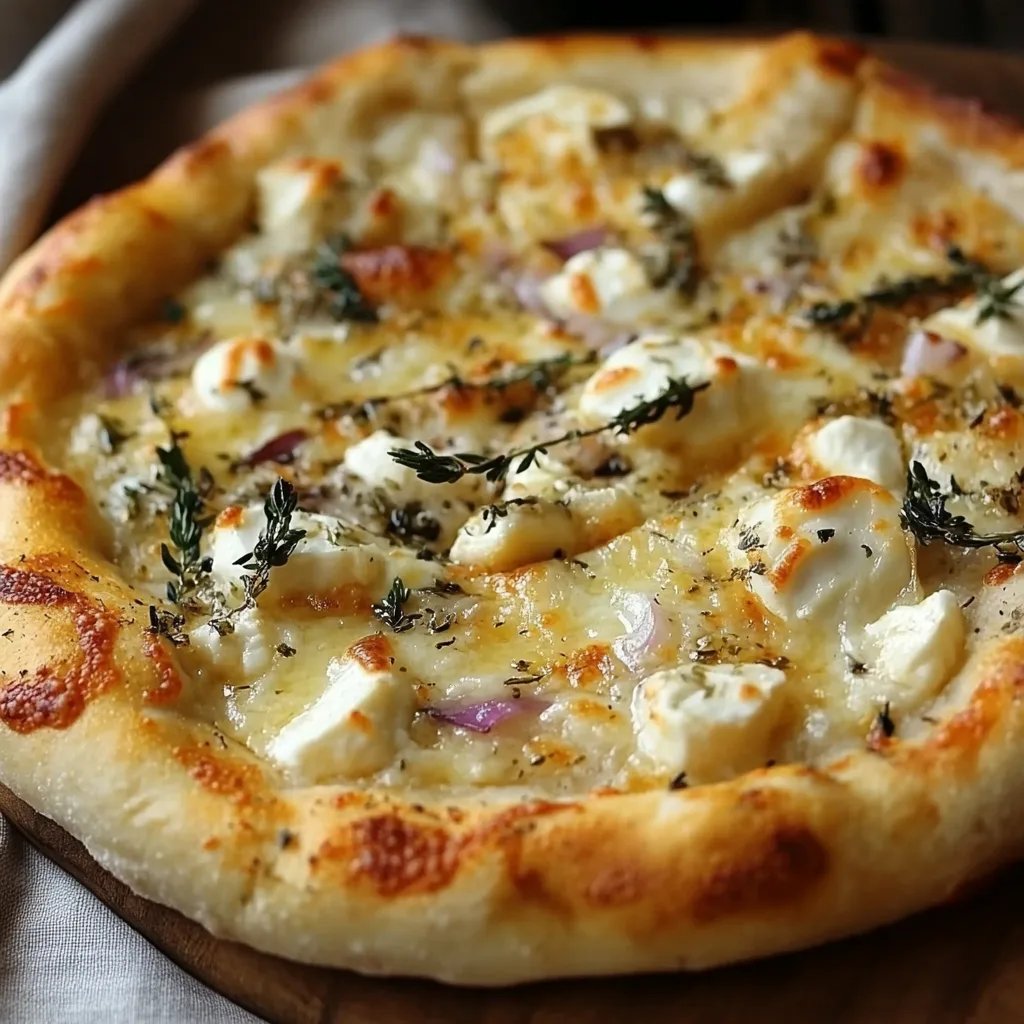 Cremig-knusprige Pizza Bianca: Ein Unglaubliches Ultimatives Rezept für 4 Personen