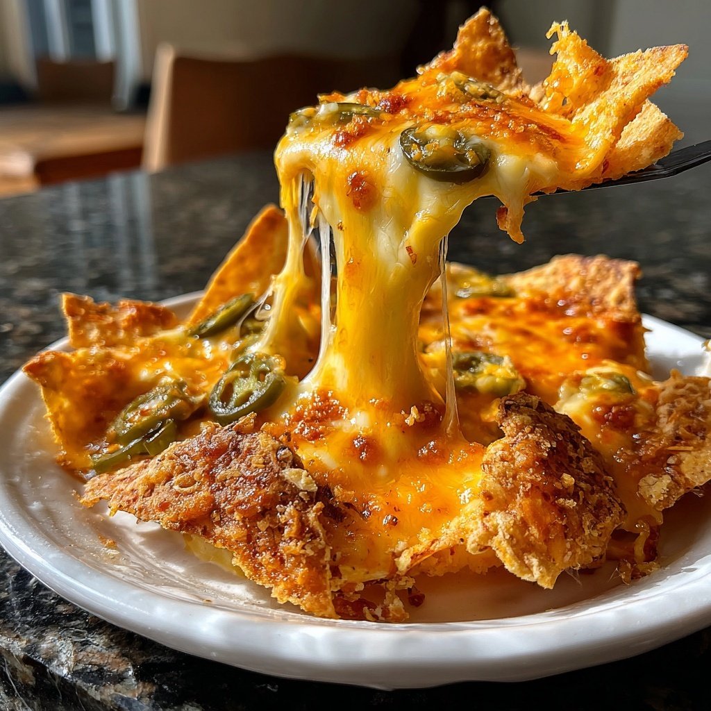 Raclette-Ideen mit Nachos, Jalapeños und Cheddar-Käse​
