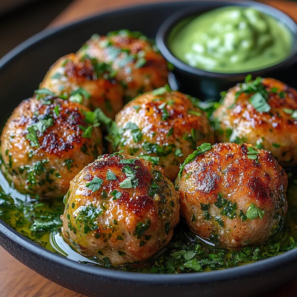 Lachs-Bällchen mit cremiger Avocadosauce: Ein unglaubliches ultimates Rezept