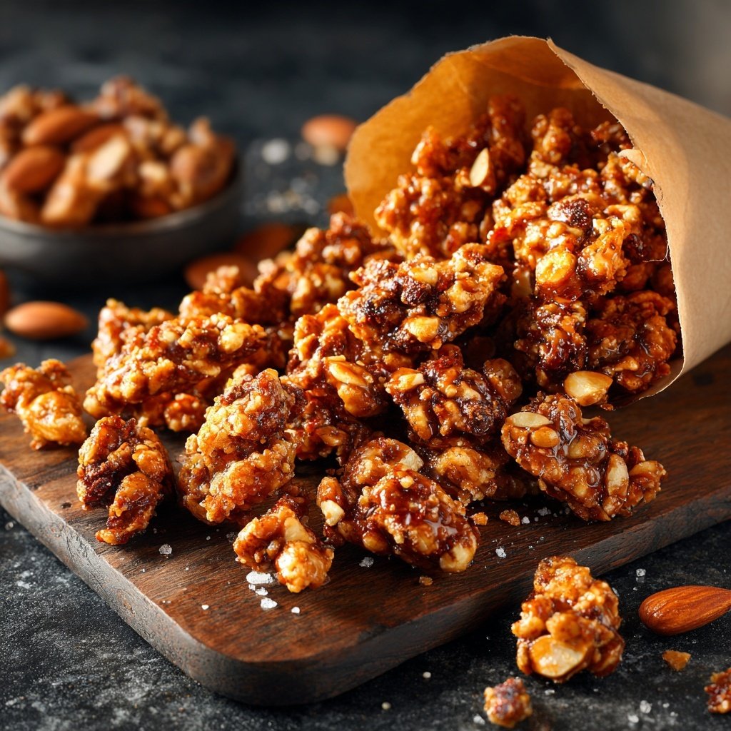 Klassische Gebrannte Mandeln vom Weihnachtsmarkt