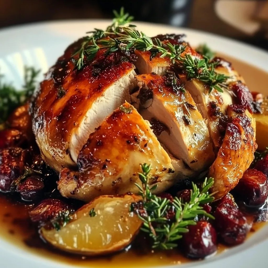 Hähnchenbrust weihnachtlich