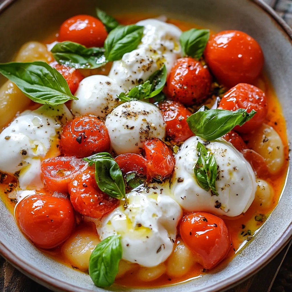Cremige Tomatengnocchi mit Burrata: Ein Unglaubliches Ultimatives Rezept für 4!